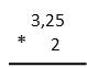 multiplicación de un número decimal por un entero parte 1