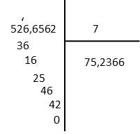 División de un número decimal por un entero parte 3